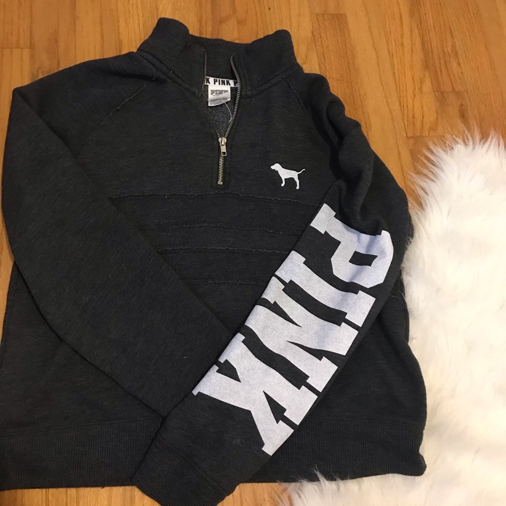 PINK fleece vs pullover